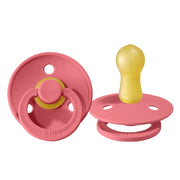 Bibs rund sut, str 2 - Coral