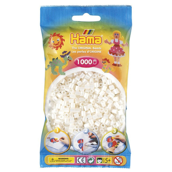Hama perler 1000 stk perlemor, frv 64
