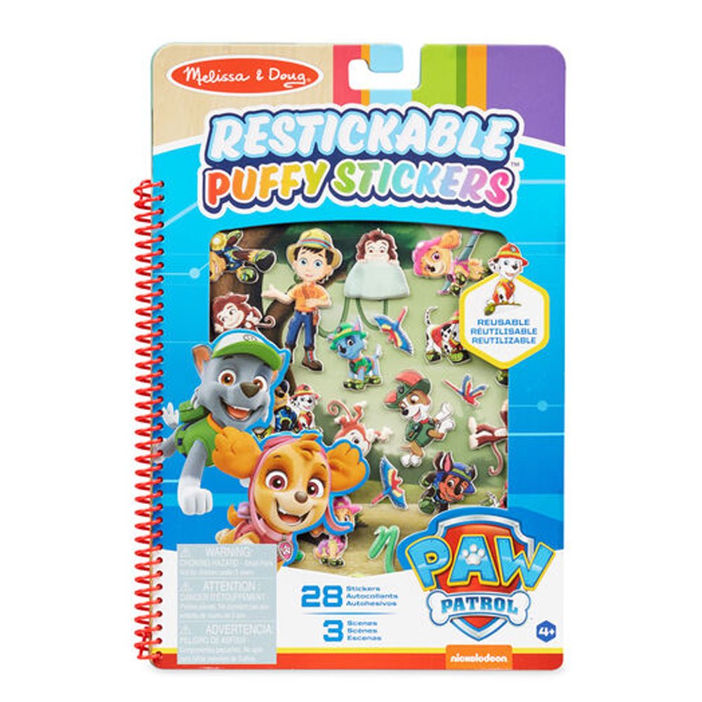 Paw Patrol Puffy Sticker Pad - Jungle
