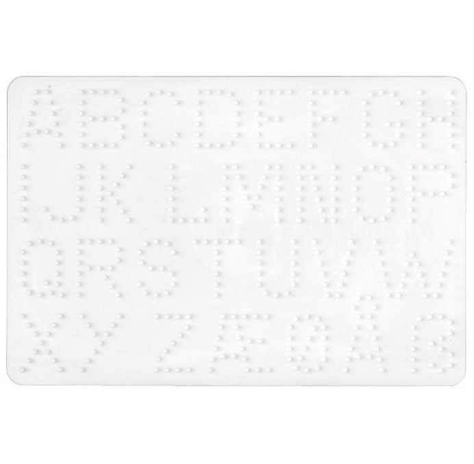 Hama midi perleplade, bogstaver