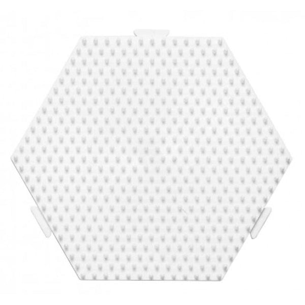 Hama midi perleplade, sekskant m.klik