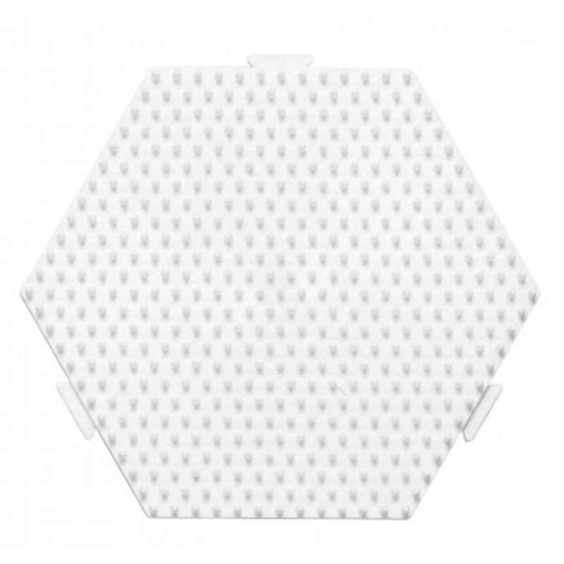 Hama midi perleplade, sekskant m.klik