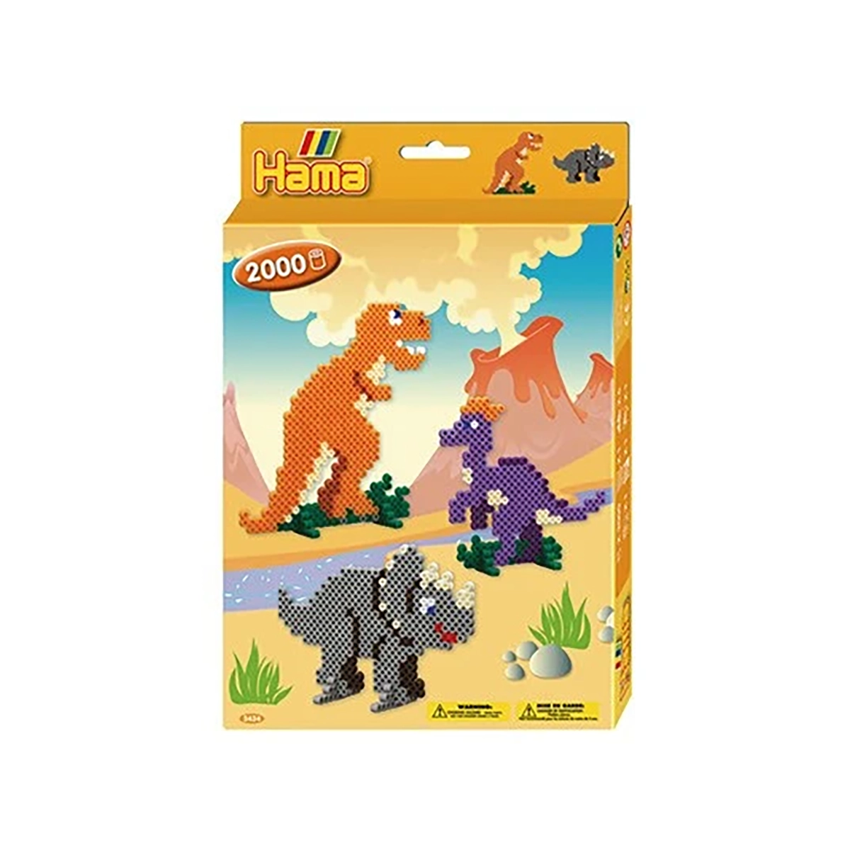 Hama Ophængsæske, Dino World