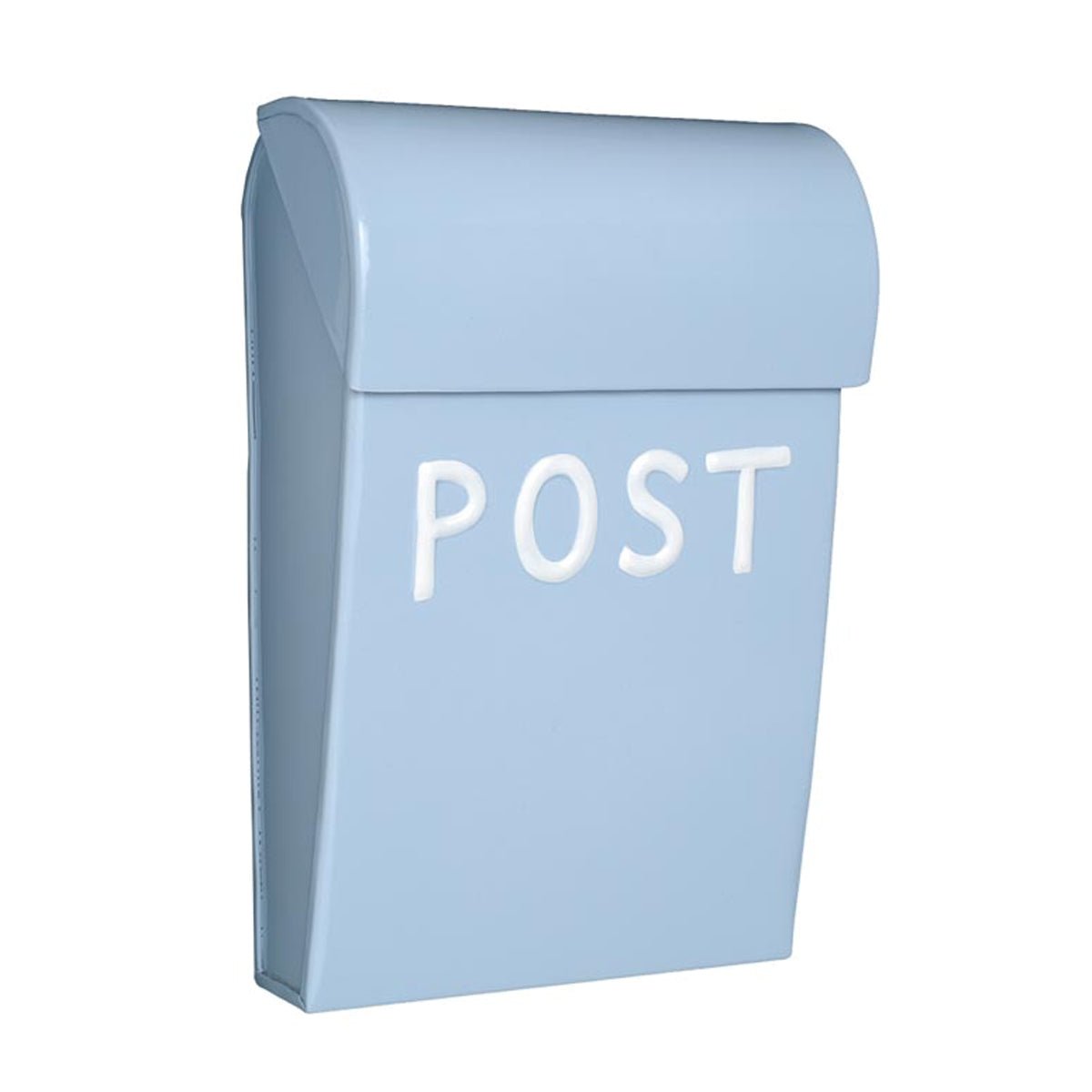 Bruka Design postkasse, mini - lyseblå