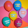 Ballons „Schulkind“, Regenbogen