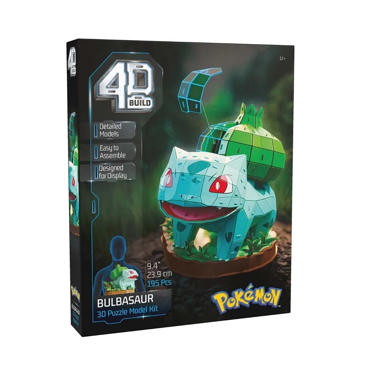 Pokemon 4D Puslespil Bulbasaur, 30 cm