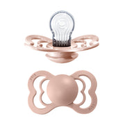 Bibs supreme silicone sut, str 2 - blush