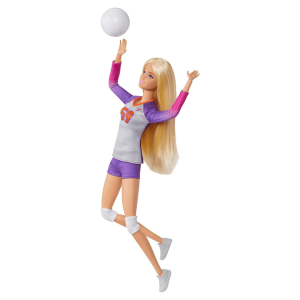 Barbie karrieredukke - volleyball, bevægelig