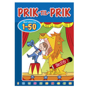 Prik til prik med tallene fra 1 - 50 (Cirkus)