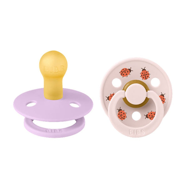 BIBS 2 - Pak Studio Colour Sut Str 1 - Ladybug Violet Sky Mix