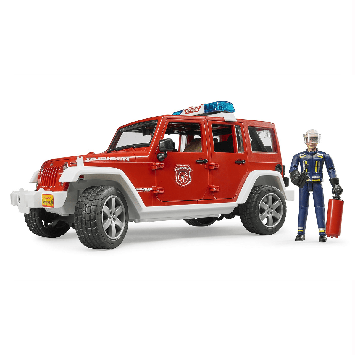 Bruder Jeep Wrangler Unlimited Rubicon Brandchefs bil