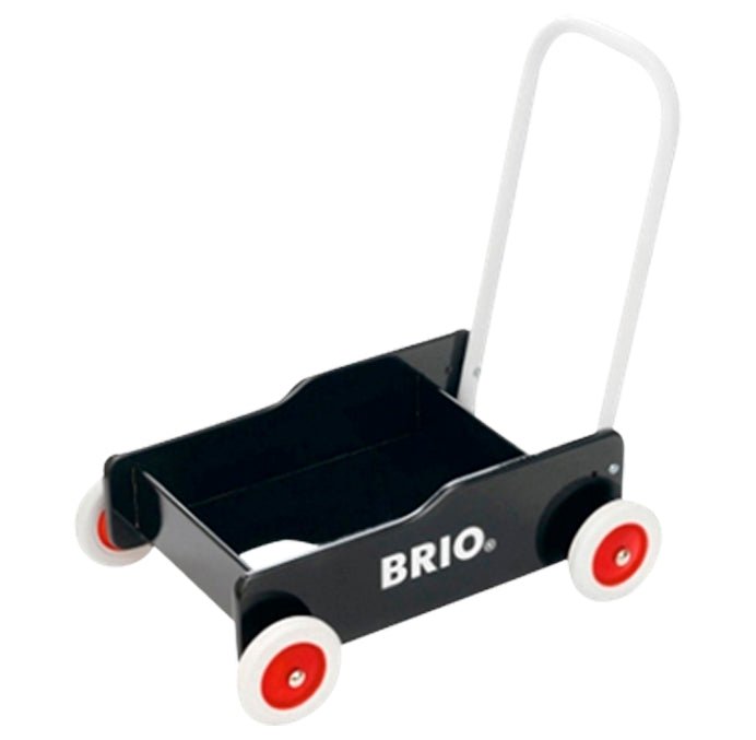 BRIO gå - vogn, sort