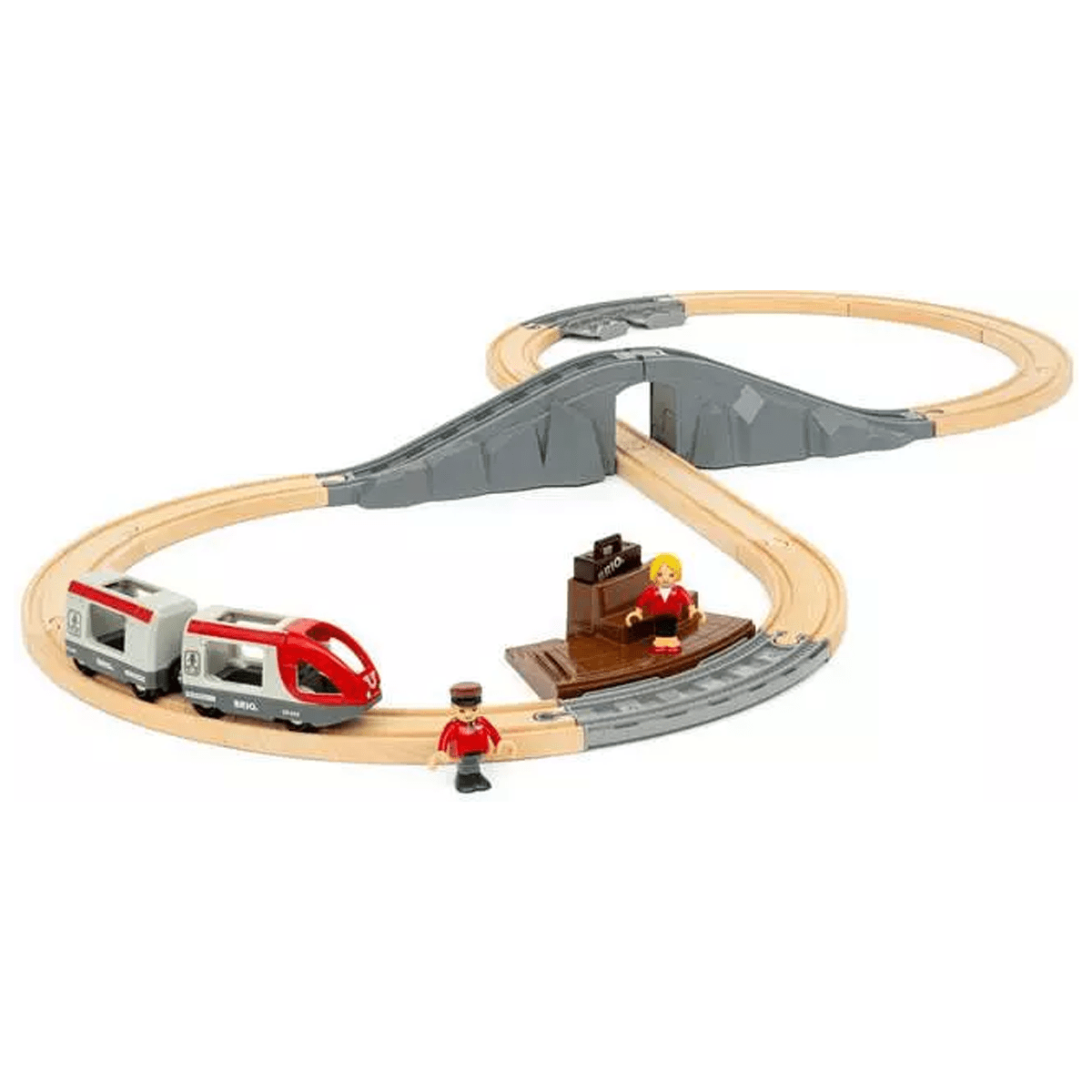 BRIO Startsæt med passagertog