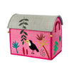 Aufbewahrungskorb Jungle Pink (klein)
