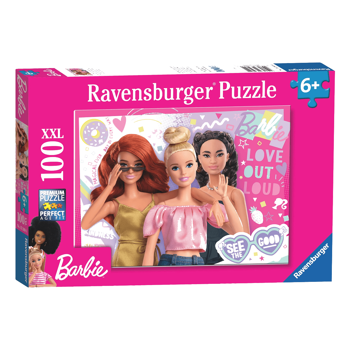 Barbie puslespil, 100 brikker
