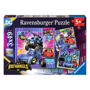 Batwheels puslespil, 3x49 brikker