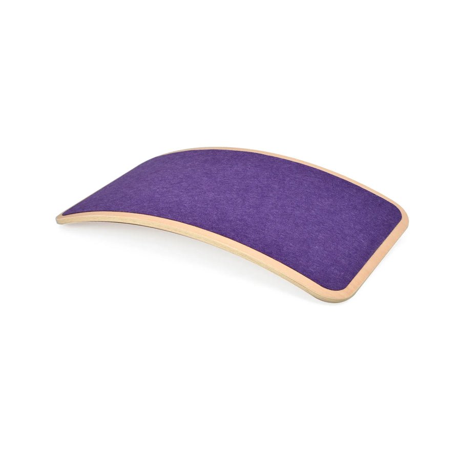 CurveLab balancebræt med filt, Little Arc, lilla