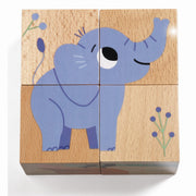 Elefant & Co Billedklodser i Træ