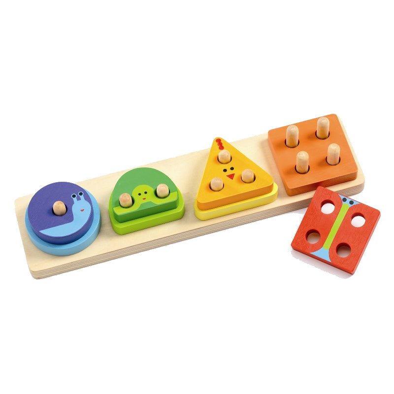 1234Basic Træpuslespil