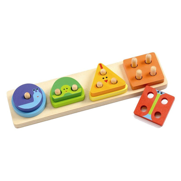 1234Basic Træpuslespil