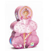 Silhouetten-Puzzle mit Ballerina (36 Teile)