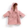 Pomea Puppenkleidung Mantel mit Mütze