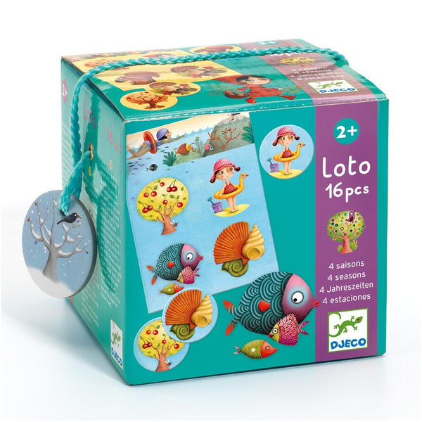 Djeco Billedlotteri De 4 Årstider