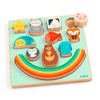 Puzz und Boom Holzpuzzle mit Regenbogen