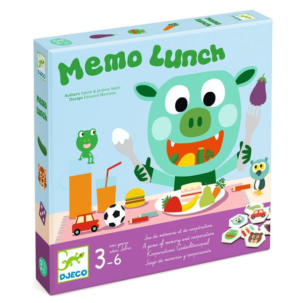 Memo Lunch Huskespil