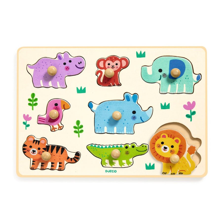 Hippo'n'Co Knoppuslespil
