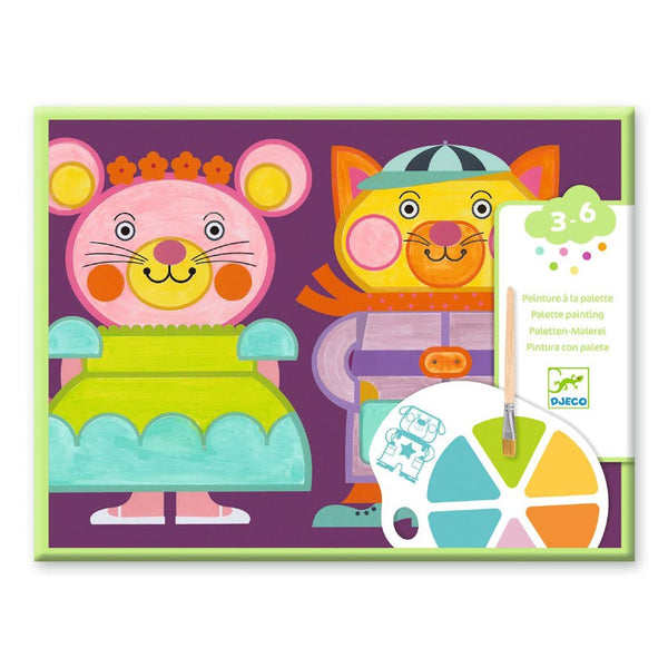 Djeco kreativ maleri, buttede kinder