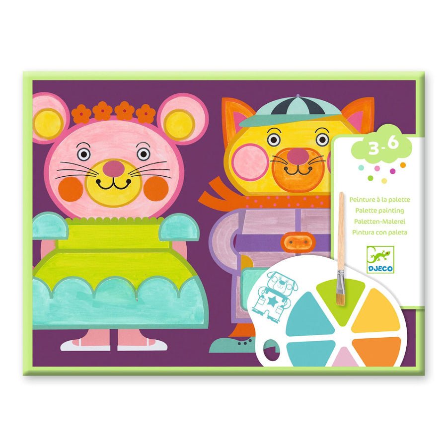 Djeco kreativ maleri, buttede kinder