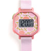 Ticlock Digitaluhr mit Blumen