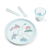 Done by Deer Foodie Spisesæt, celebration blue