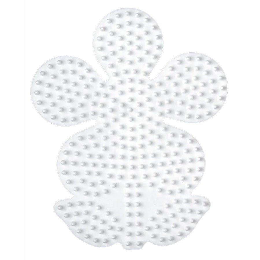 Hama perler blomst perleplade