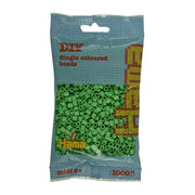 Hama perler 1000 stk klar grøn, frv 115