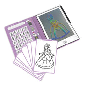 Kidydraw Mini Skitsebog med LCD Skærm, Prinsesse