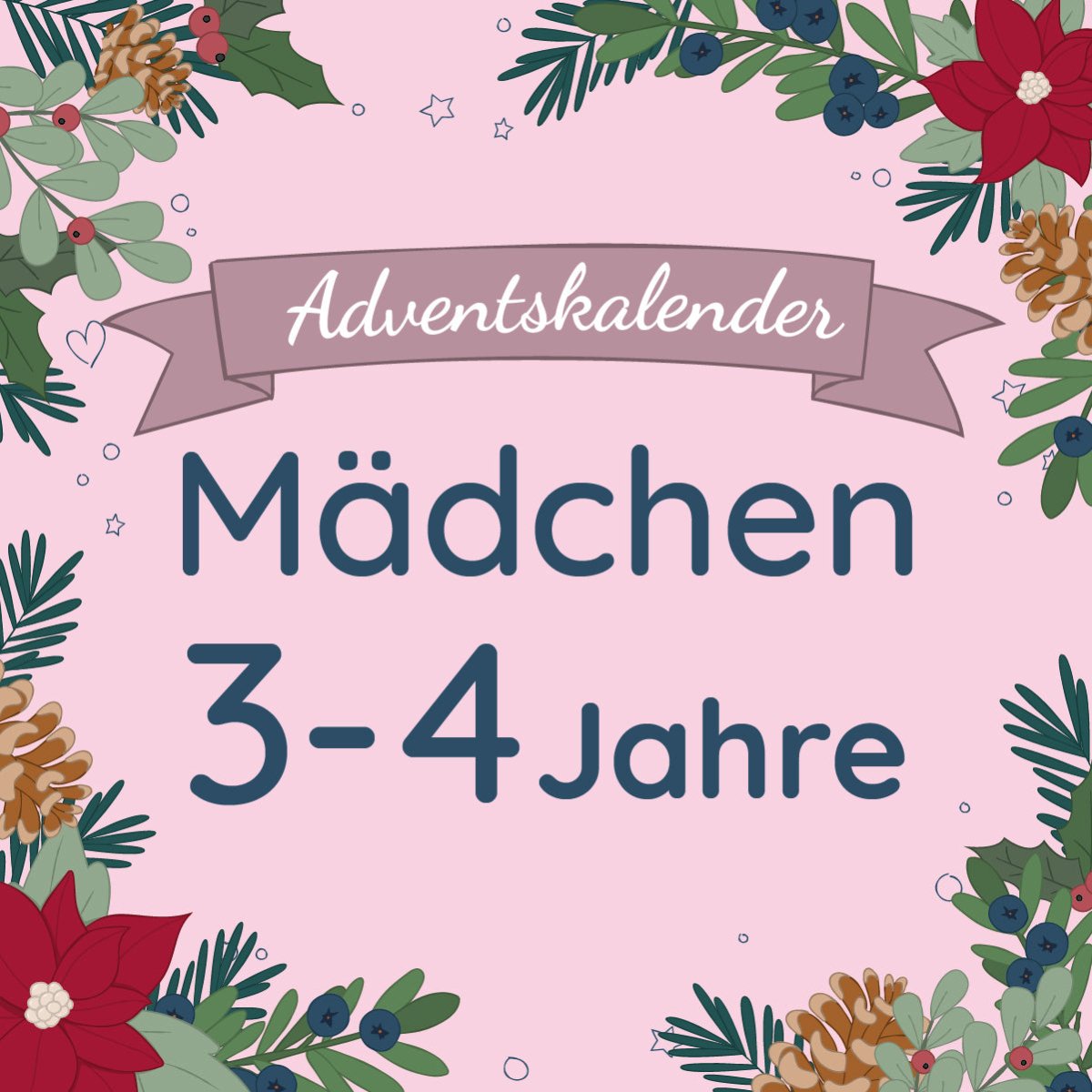 Adventskalender Mädchen 3-4 Jahre