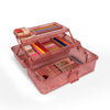 Kreativer Kunst-Organizer – Aufbewahrung in Glitzerrosa