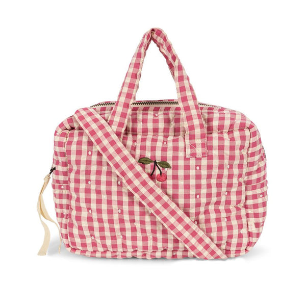 Konges Sløjd Dukke taske, bubblegum check