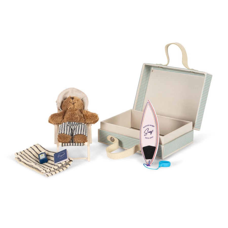Konges Sløjd Tiny Teddy Rejse, Blue Stripe