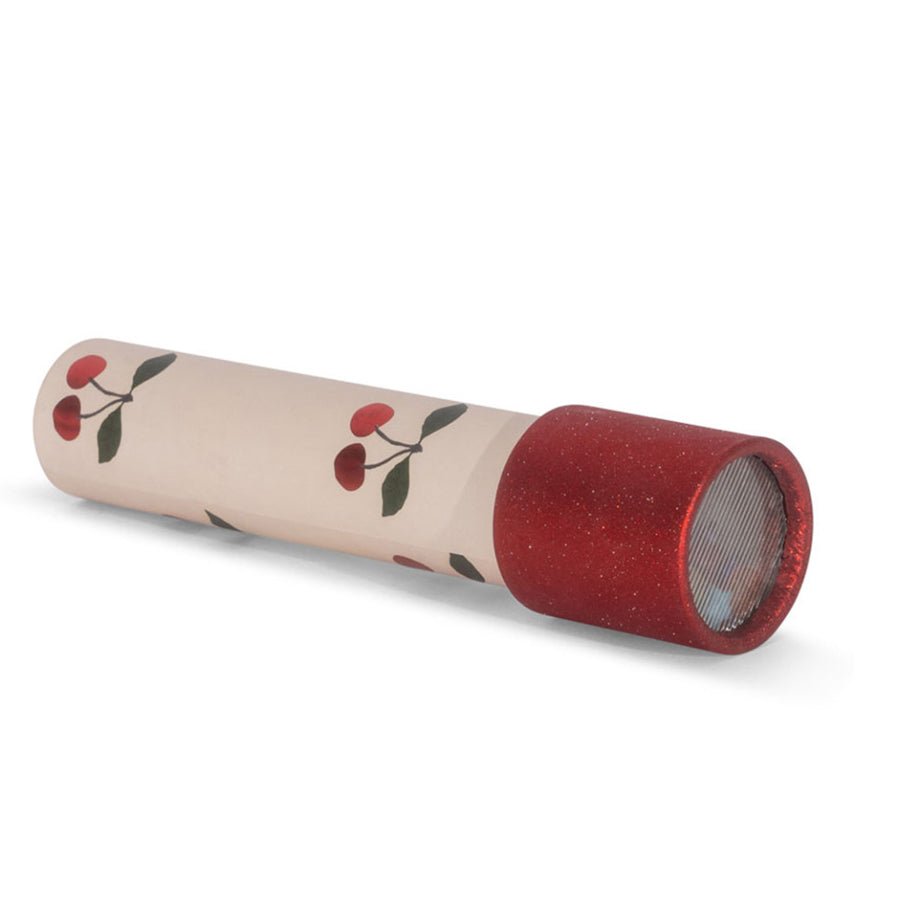 Konges Sløjd kaleidoskop, Cherry glitter rød