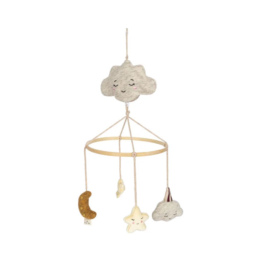 Konges Sløjd musikuro, moon and star