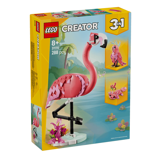 LEGO® Vilde dyr, Pink flamingo