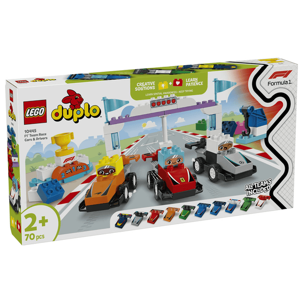 LEGO® DUPLO F1® - teams med racerbiler og kørere
