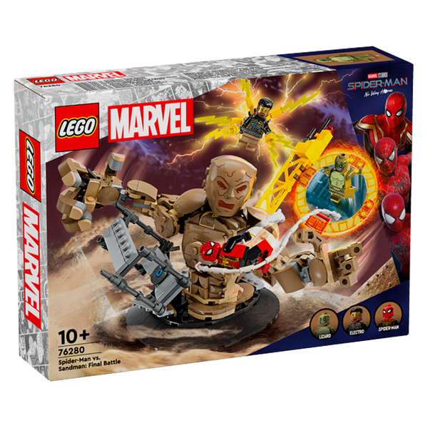 LEGO® MARVEL, Spider - Man mod Sandman: den endelige kamp