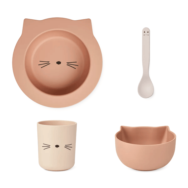 Liewood Joana Babysæt, Cat / Tuscany rose multi mix