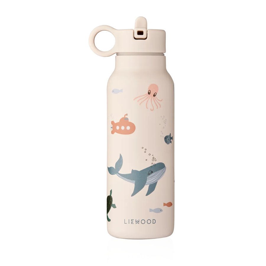 Liewood Falk Vand Flaske 350 ml, Sea creature / Sandy
