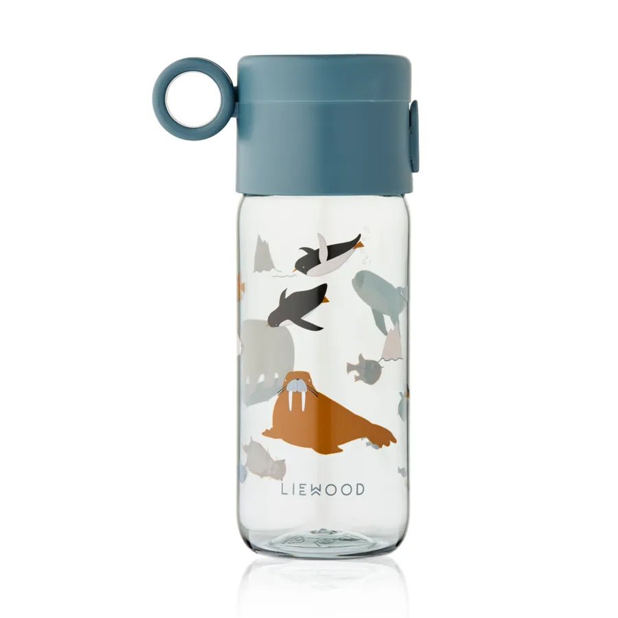 Liewood Clemence Tritan Drikkeflaske, 350 ml - Arctic Sea / Ocean View