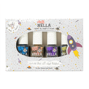 Miss Nella 4 - pak neglelak til børn, space set